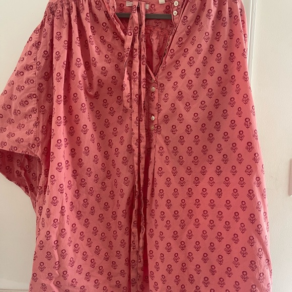 Doen Opal Dress in Sunflower Block Print with Balloon Sleeves - Picture 4 of 10